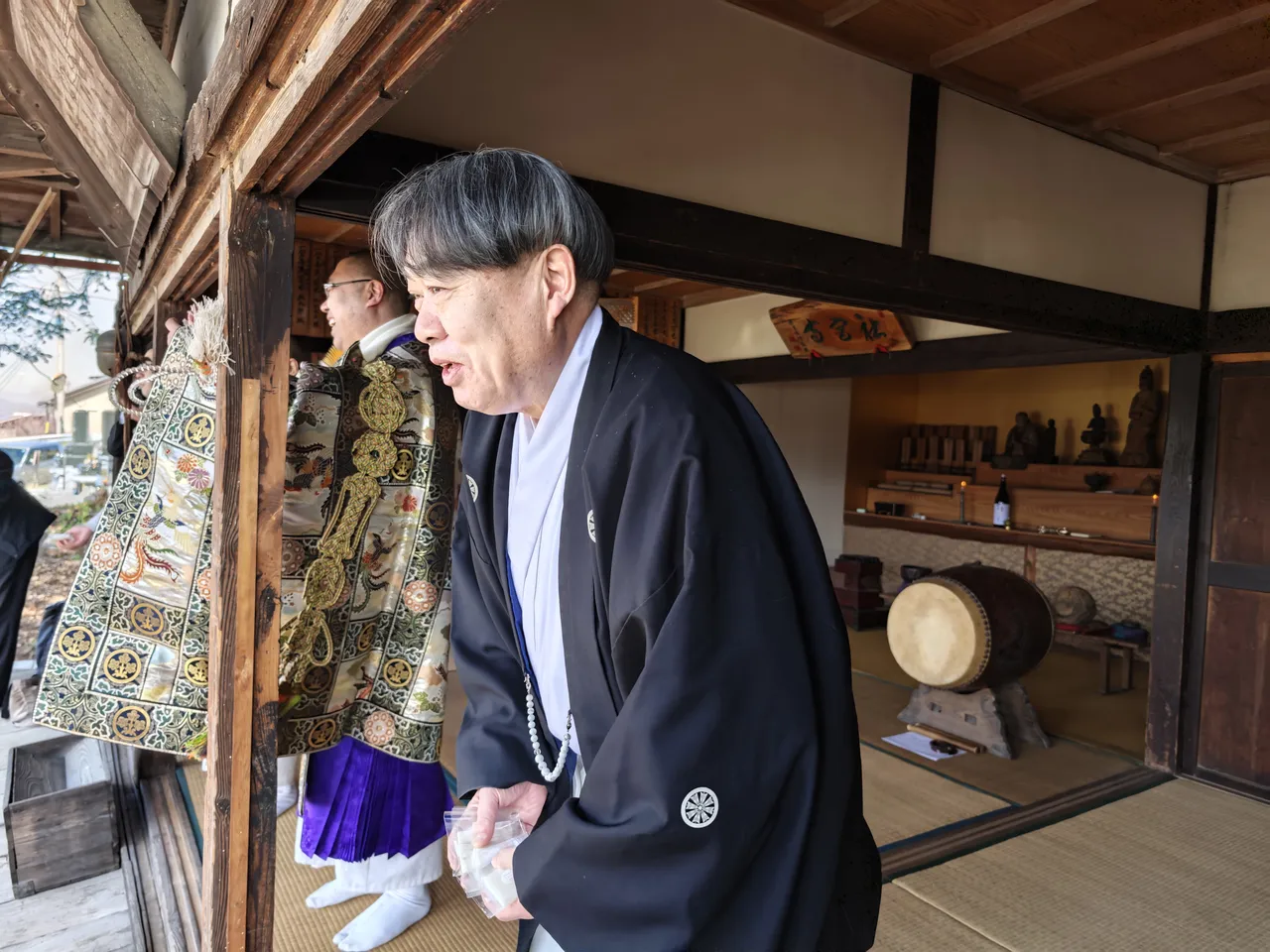 法要の場面