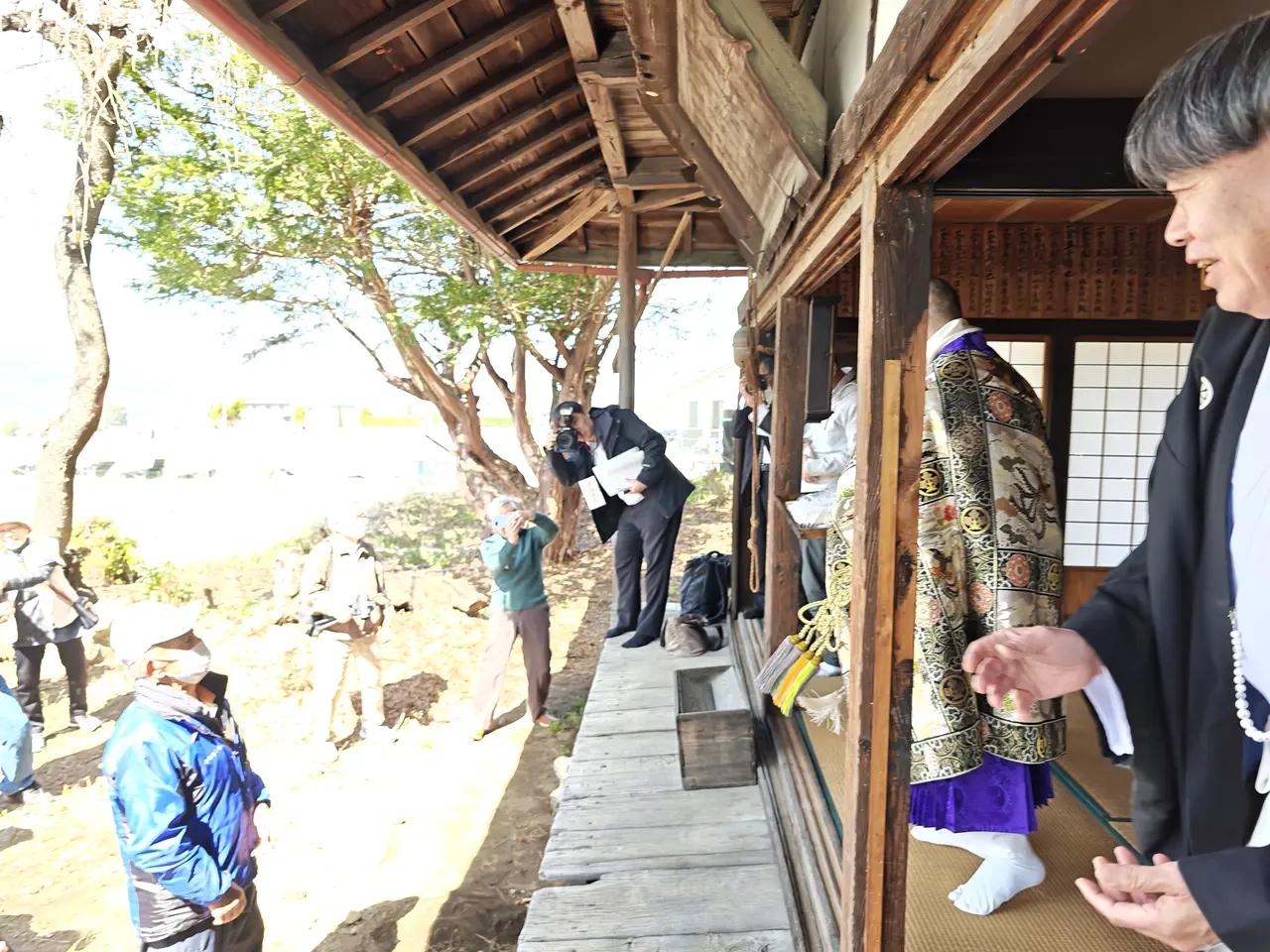 法要の場面